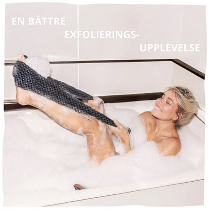 SilkyScrub - Exfolierande Antibakteriell Duschhandduk